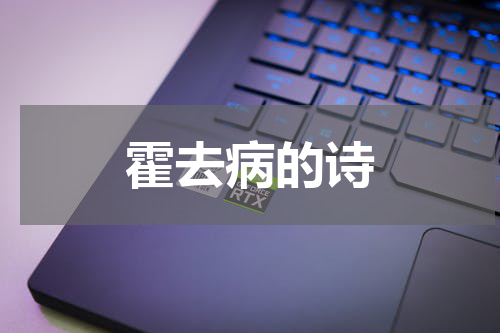 霍去病的诗