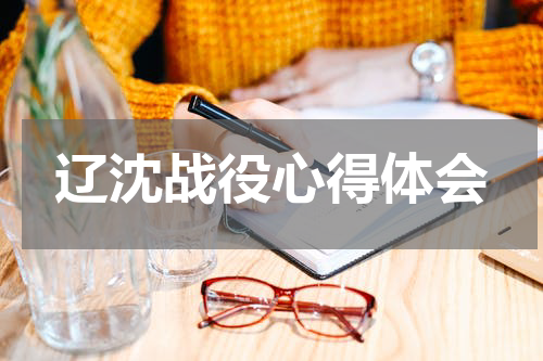 辽沈战役心得体会