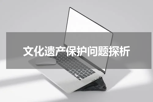 文化遗产保护问题探析
