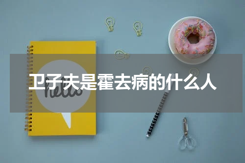 卫子夫是霍去病的什么人