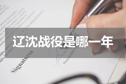辽沈战役是哪一年