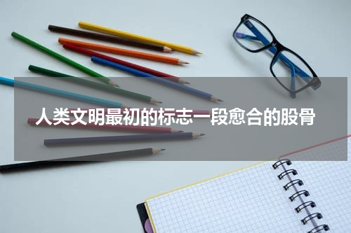 人类文明最初的标志一段愈合的股骨