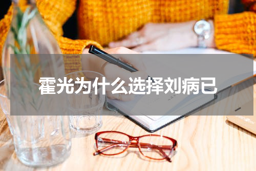 霍光为什么选择刘病已