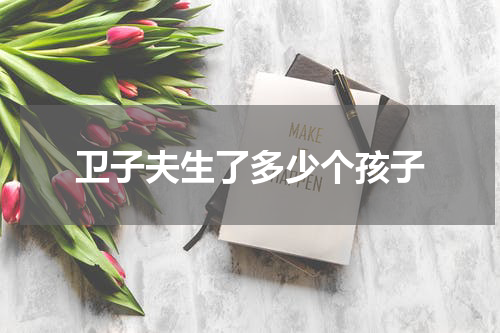 卫子夫生了多少个孩子