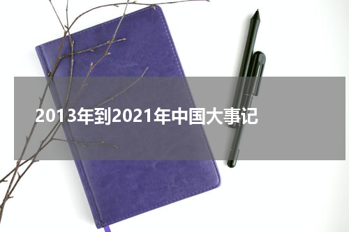 2013年到2021年中国大事记