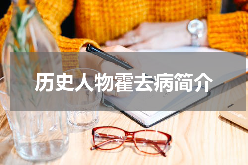 历史人物霍去病简介