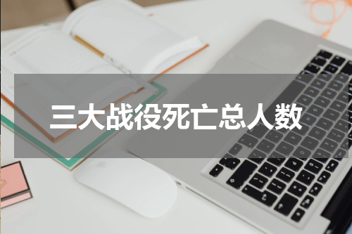 三大战役死亡总人数