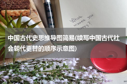 中国古代史思维导图简易(续写中国古代社会朝代更替的顺序示意图)