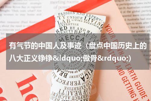 有气节的中国人及事迹（盘点中国历史上的八大正义铮铮&ldquo;傲骨&rdquo;）