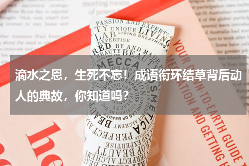滴水之恩，生死不忘！成语衔环结草背后动人的典故，你知道吗？